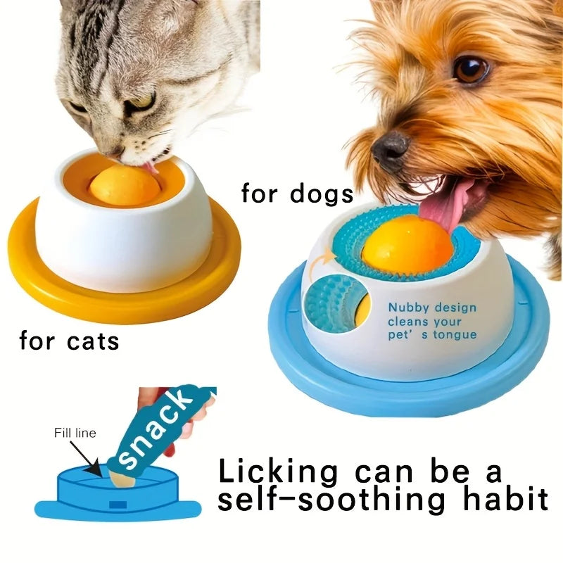 Lick Mat for Dogs & Cats - Slow Feeder Licking Pad