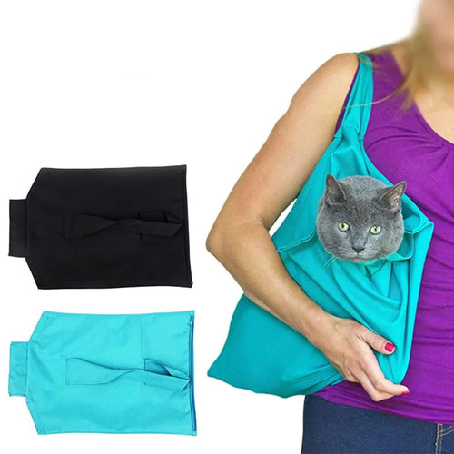 Cat Carrier Sling Pouch - Anti Scratch Travel Bag for Cats
