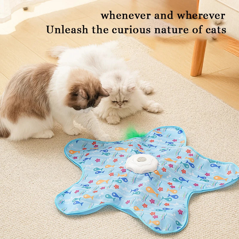 Automatic Interactive Cat Toy - Electric Hide and Seek Toy