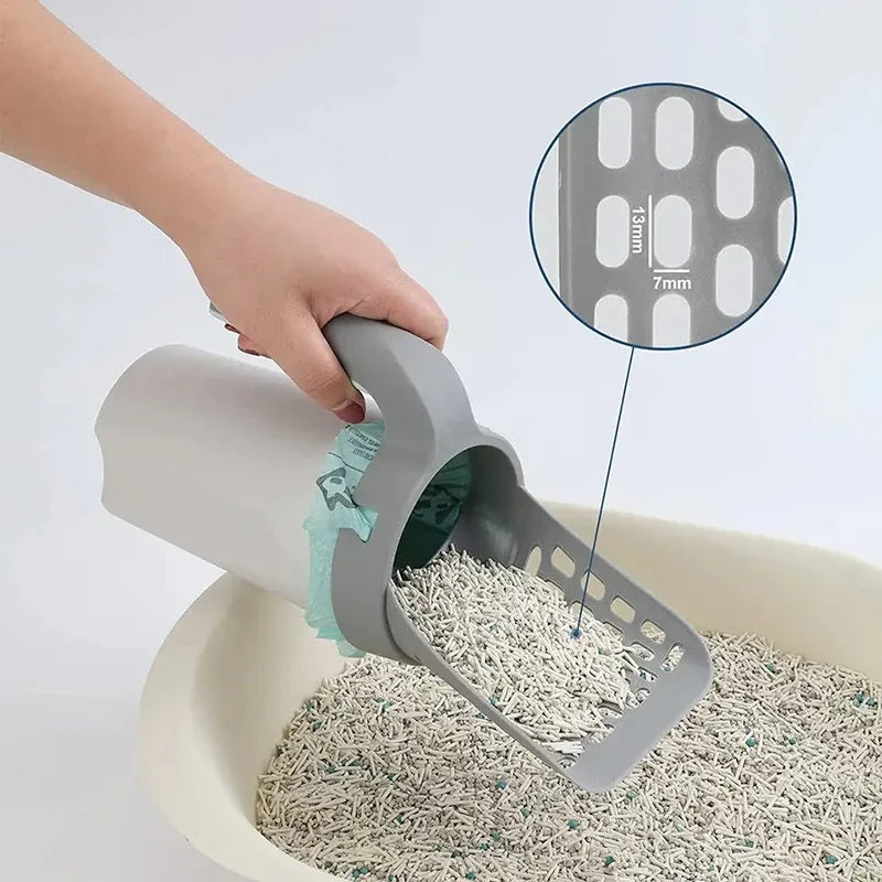 Cat Litter Scoop - All in One Litter Sifter Scooper