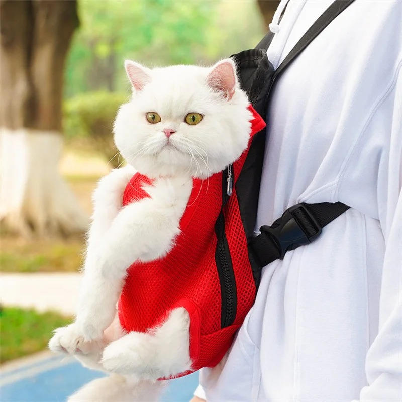 Cat Carrier Pouch - Cat Sling Bag for Travel & Vet Visits