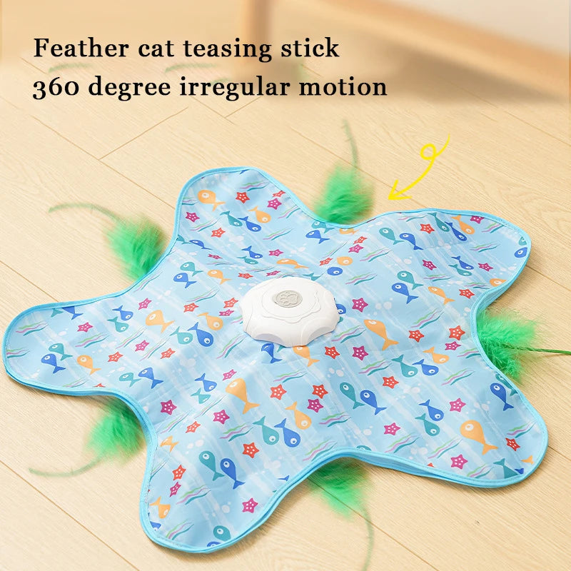 Automatic Interactive Cat Toy - Electric Hide and Seek Toy