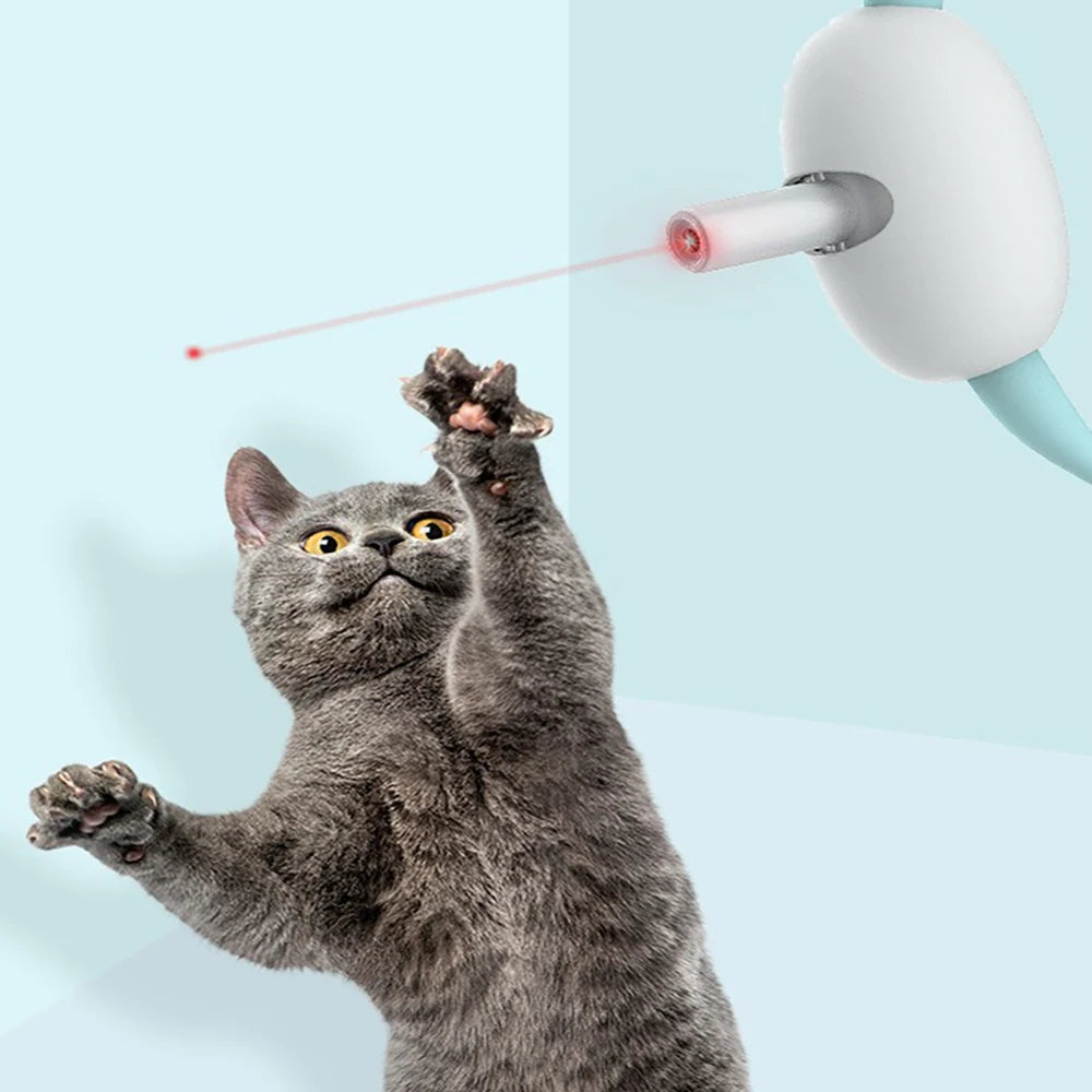 Laser Cat Collar - USB Rechargeable Interactive Cat Toy