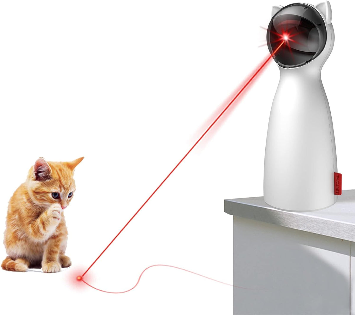 Cat Laser Toy - Interactive Laser Pointer for Indoor Cats