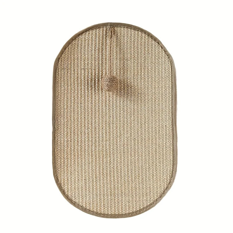 Wall Mounted Cat Scratcher - 3 in 1 Sisal Scratching Pad