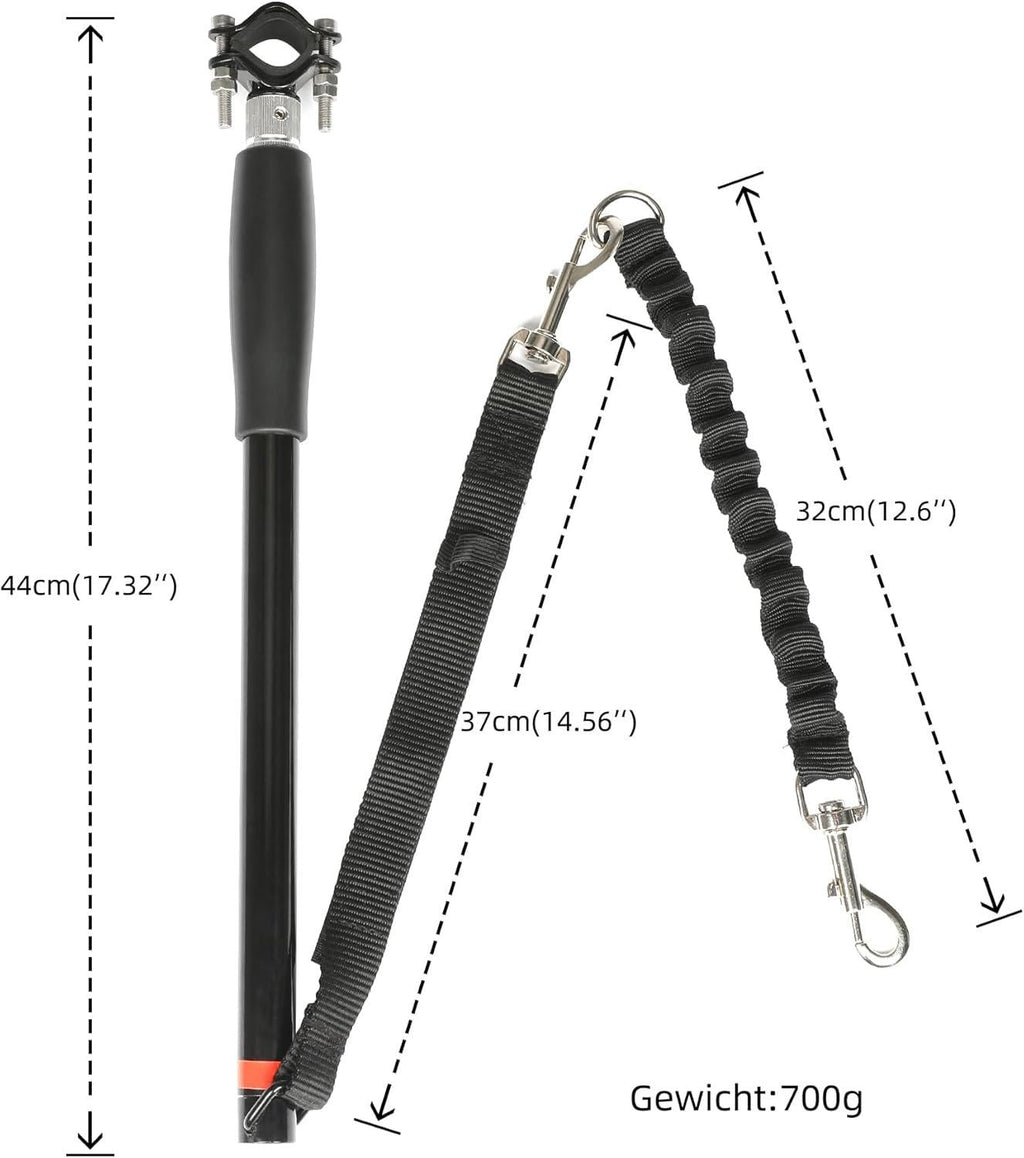 Dog Bike Leash - Hands Free Bicycle Dog Tow Attachment