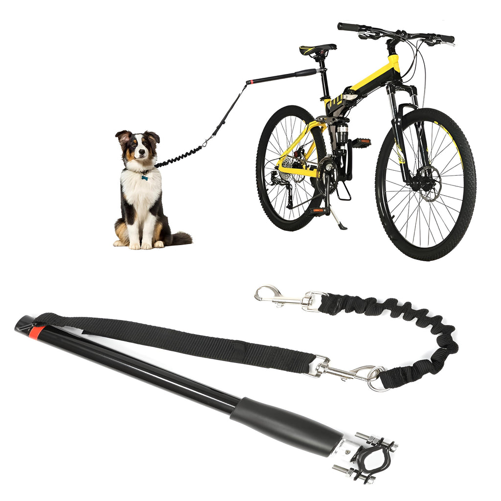 Dog Bike Leash - Hands Free Bicycle Dog Tow Attachment