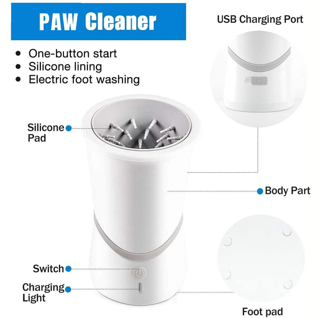 Dog Paw Cleaner - Automatic Paw Washer for Dogs & Cats