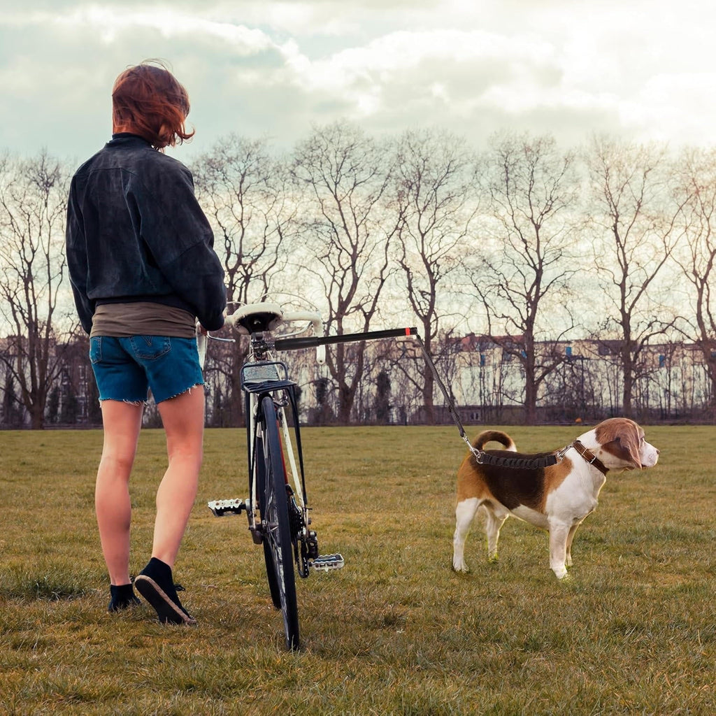 Dog Bike Leash - Hands Free Bicycle Dog Tow Attachment