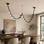 Vellune Modern Acrylic Kitchen Island Chandelier - Arclane