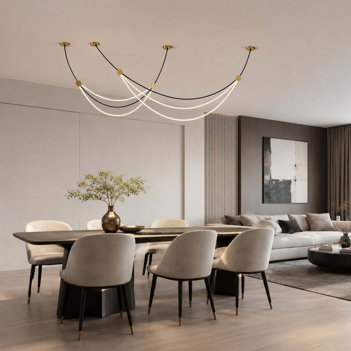 Auris Linear Chandelier