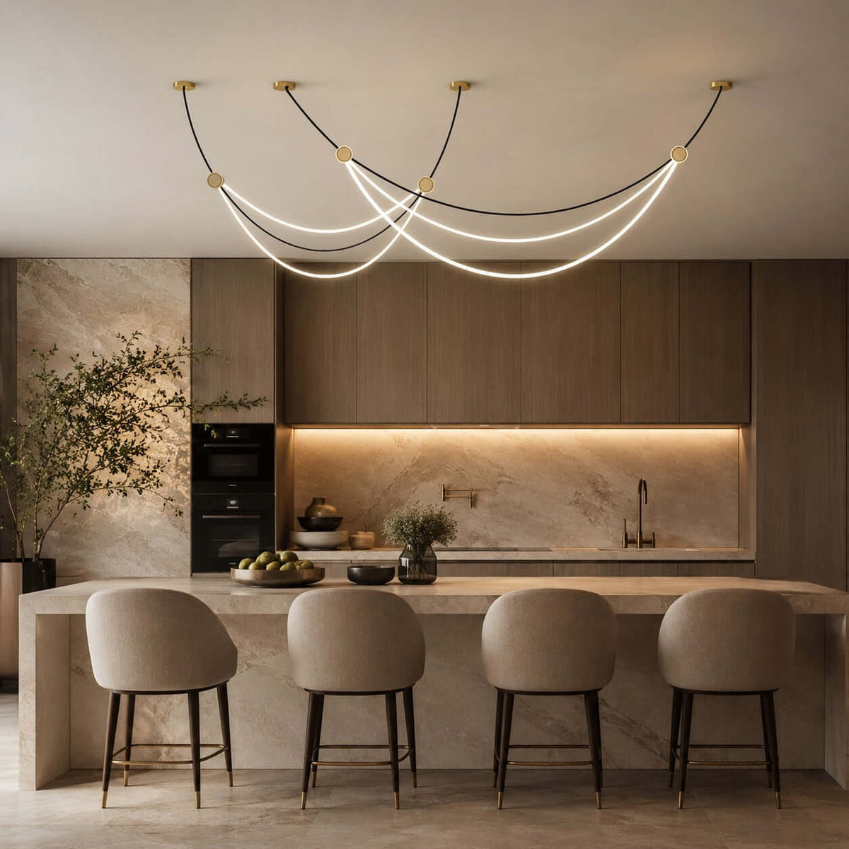 Auris Linear Chandelier