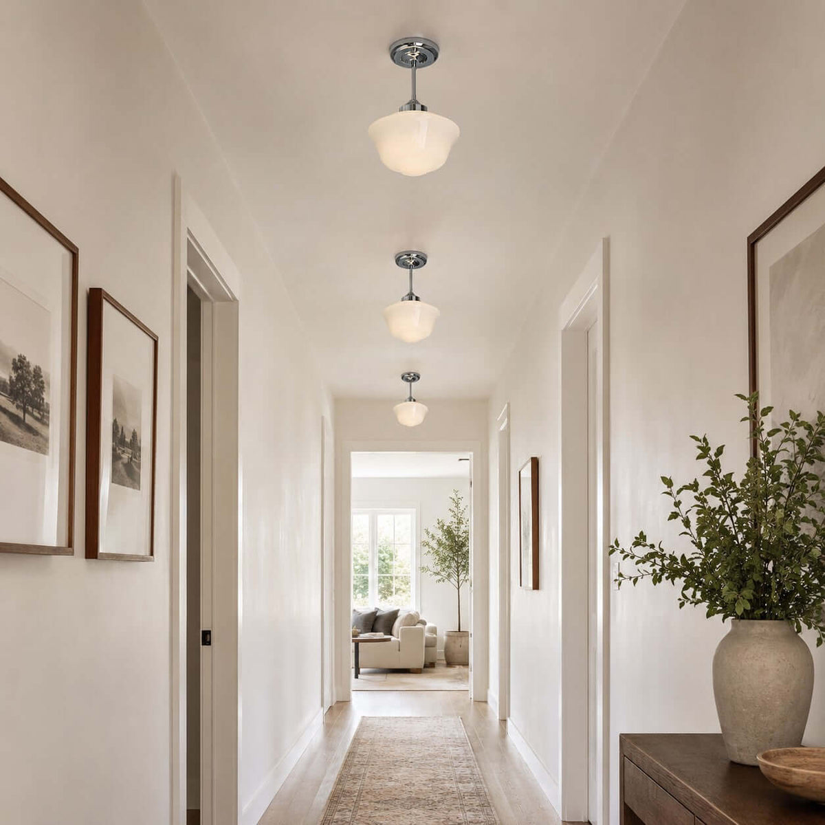 Avenor Semi Flush Mount Light