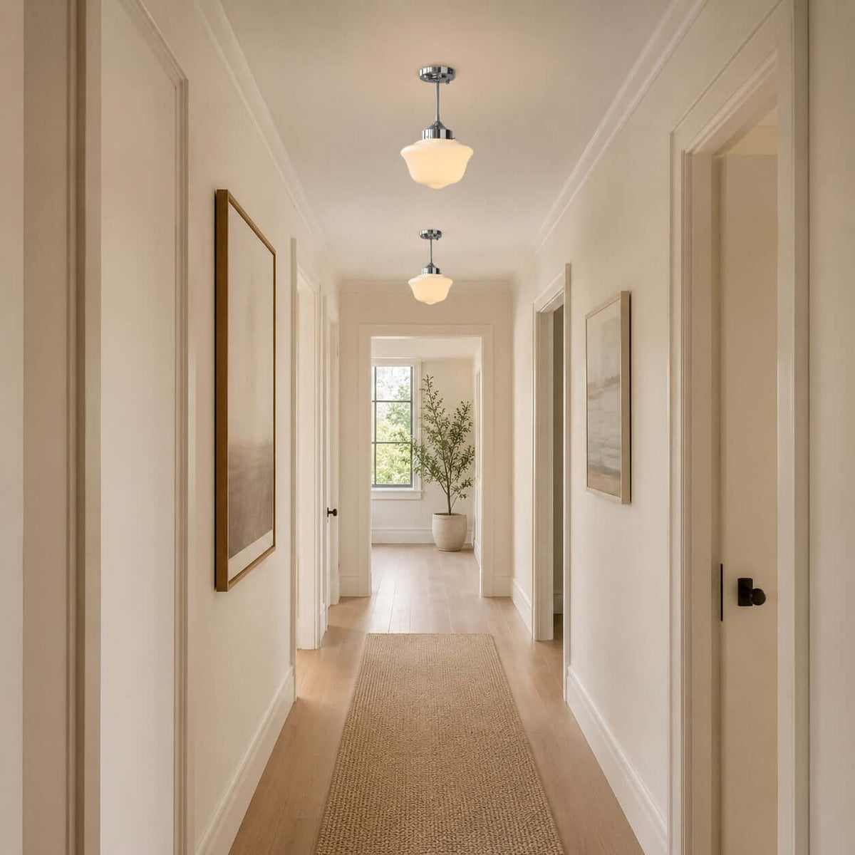 Avenor Semi Flush Mount Light
