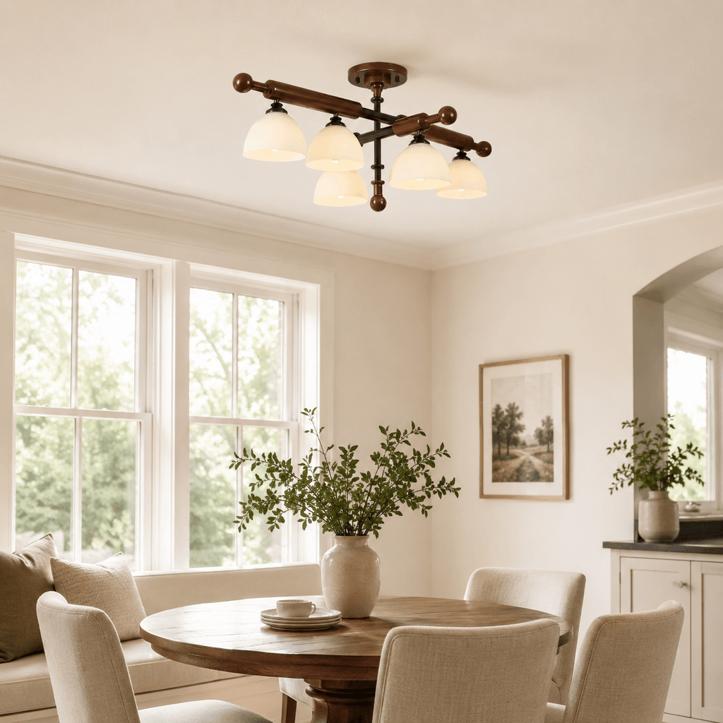 Brenlo Semi Flush Mount Light
