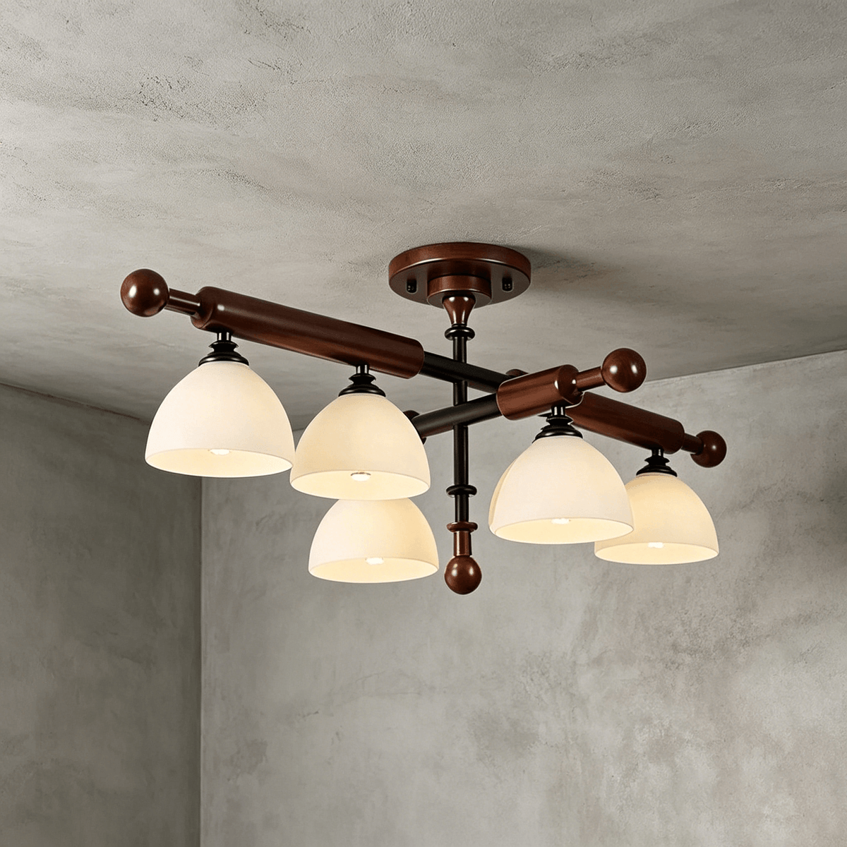 Brenlo Semi Flush Mount Light