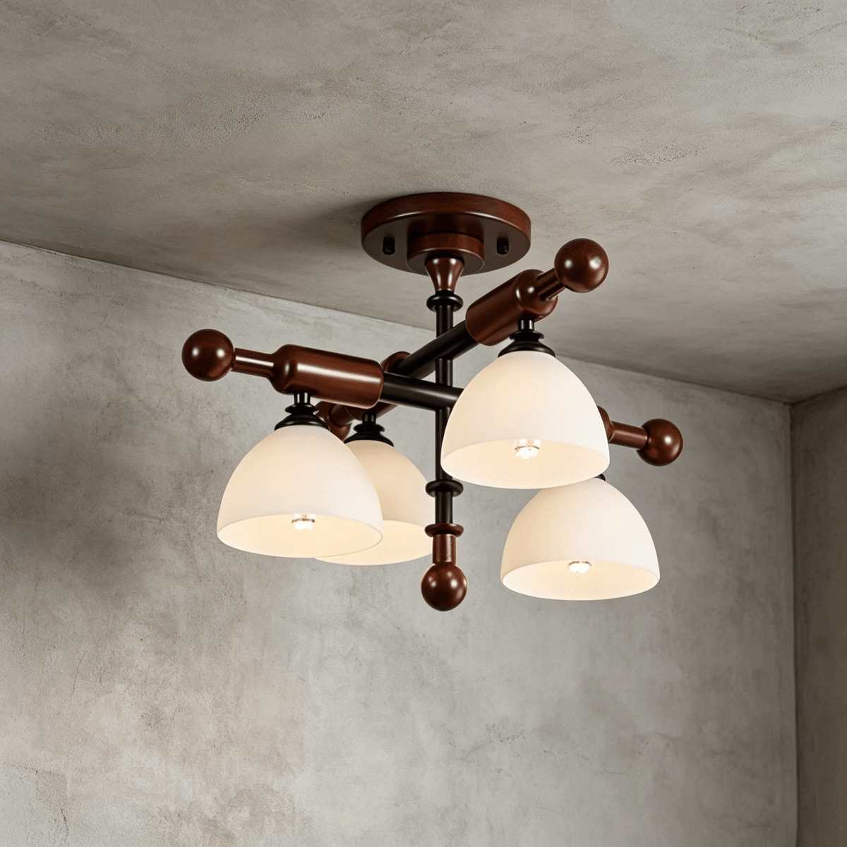 Brenlo Semi Flush Mount Light