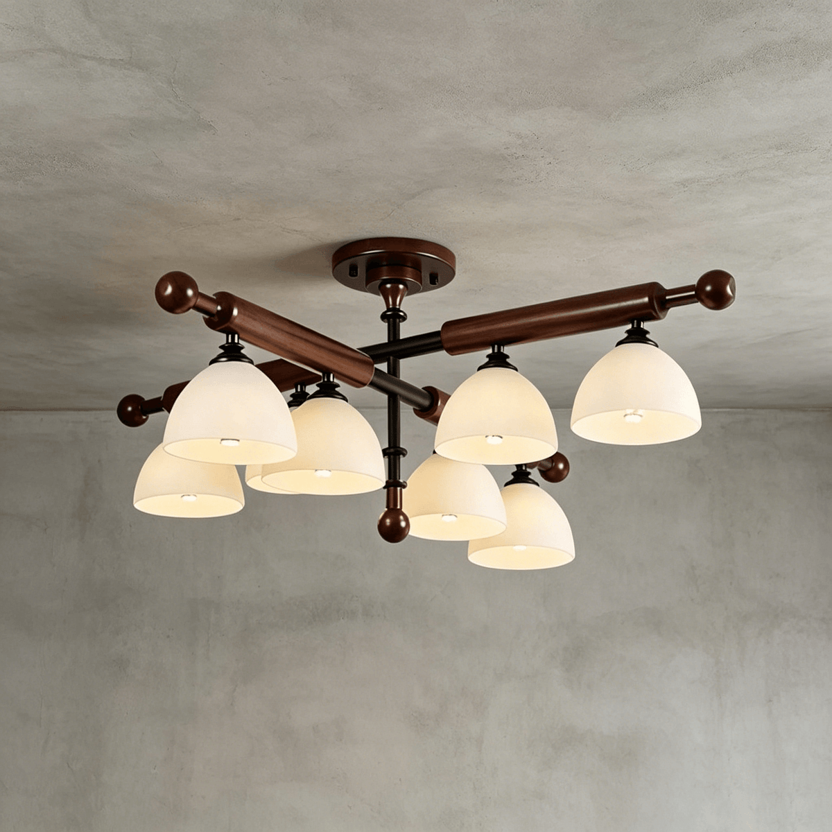 Brenlo Semi Flush Mount Light
