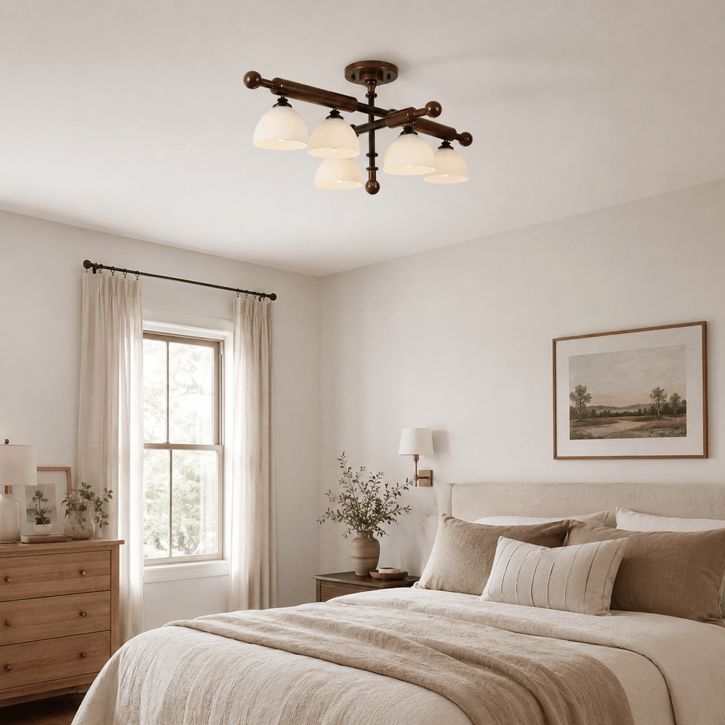 Brenlo Semi Flush Mount Light