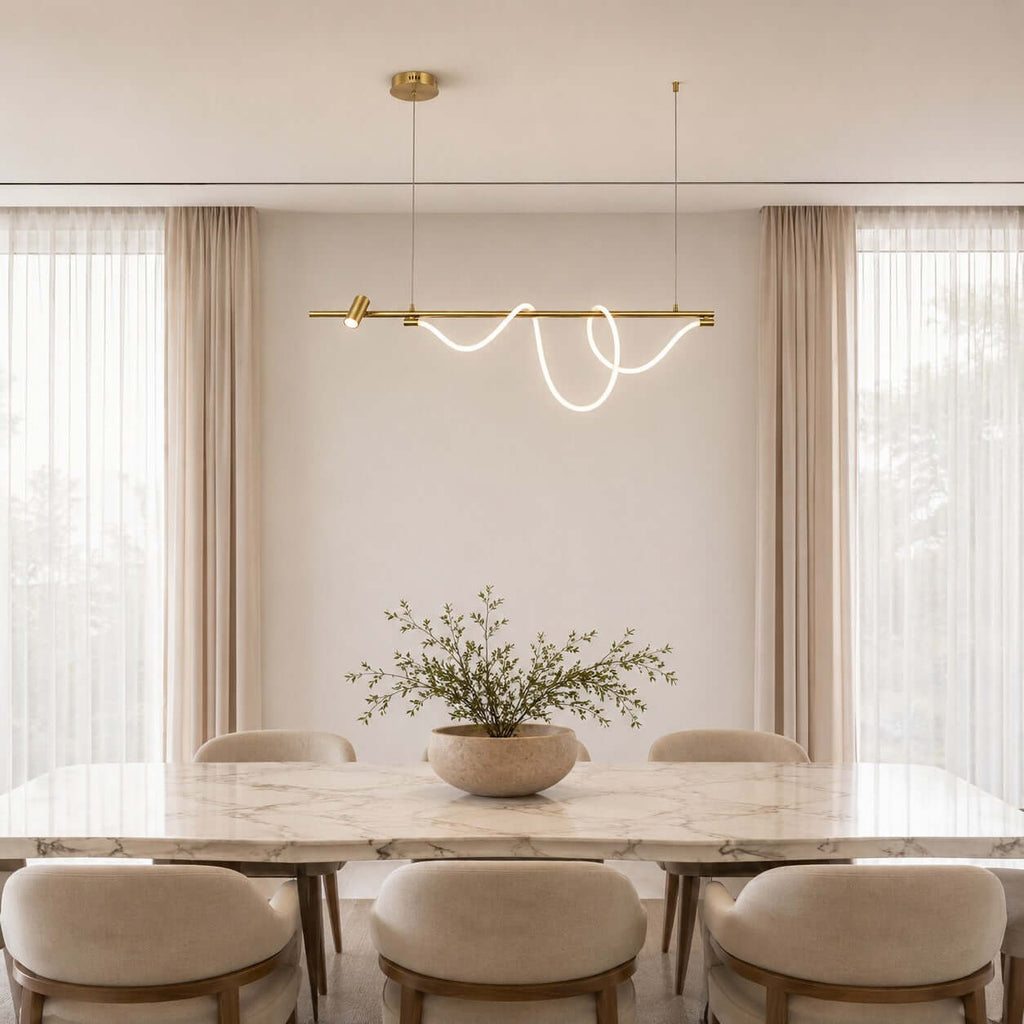 Brisa Linear Chandelier Style B