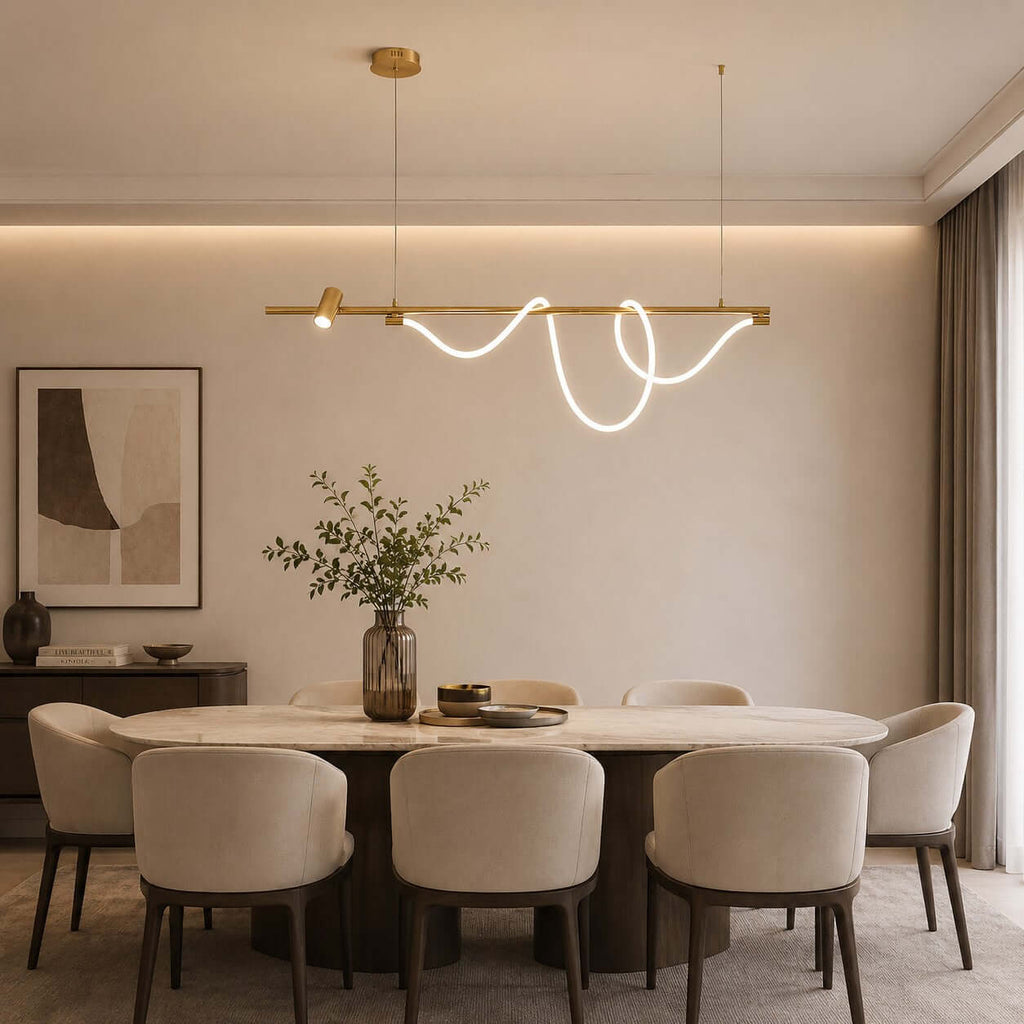 Brisa Linear Chandelier Style B
