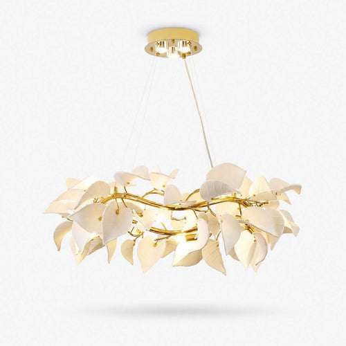 Vellune Art Deco Ceramic Living Room Chandelier - Corielle