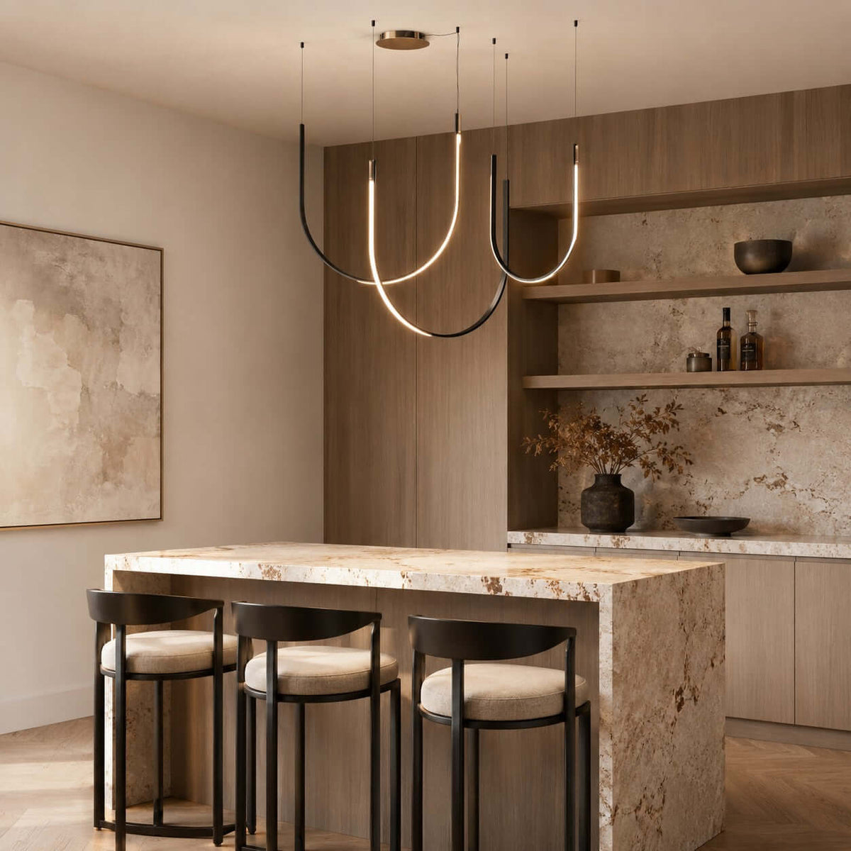 Curvato Chandelier
