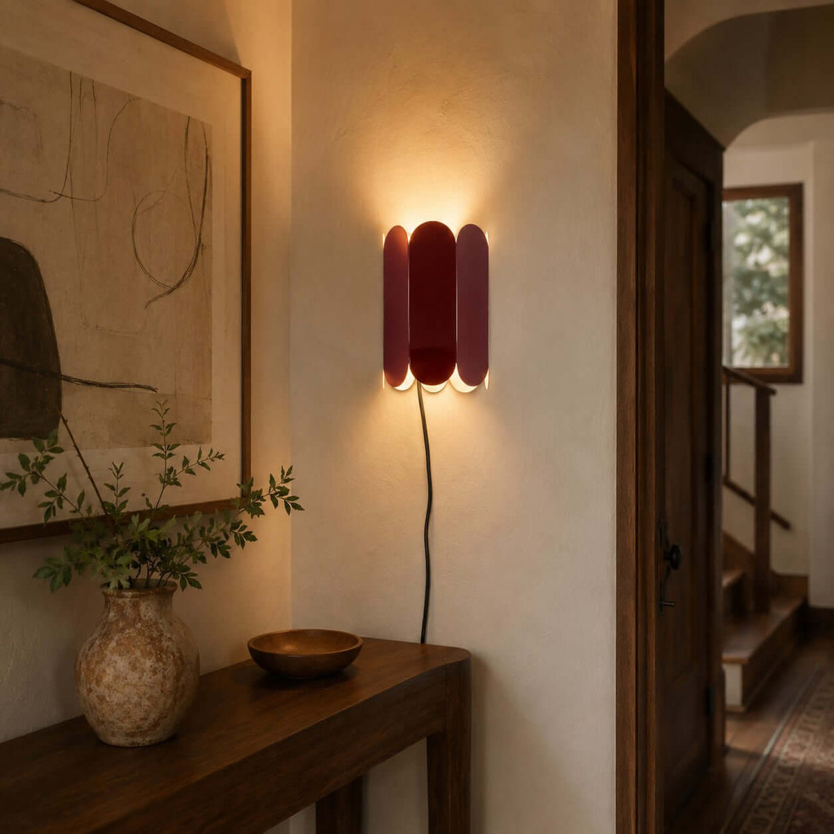Cylora Plug In Wall Lamp