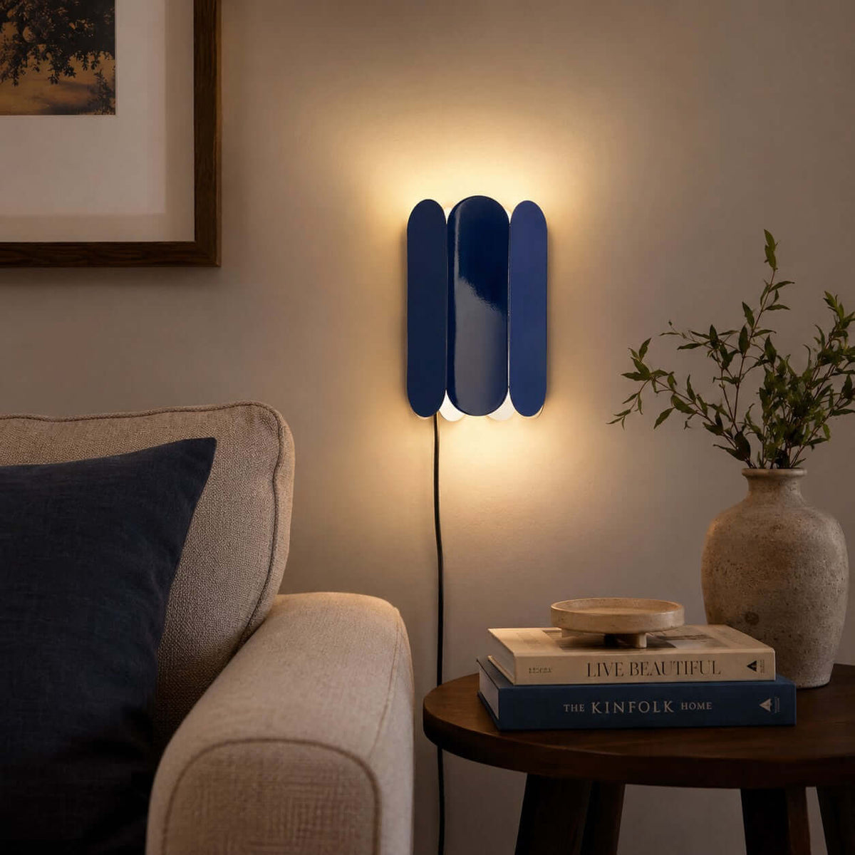 Cylora Plug In Wall Lamp