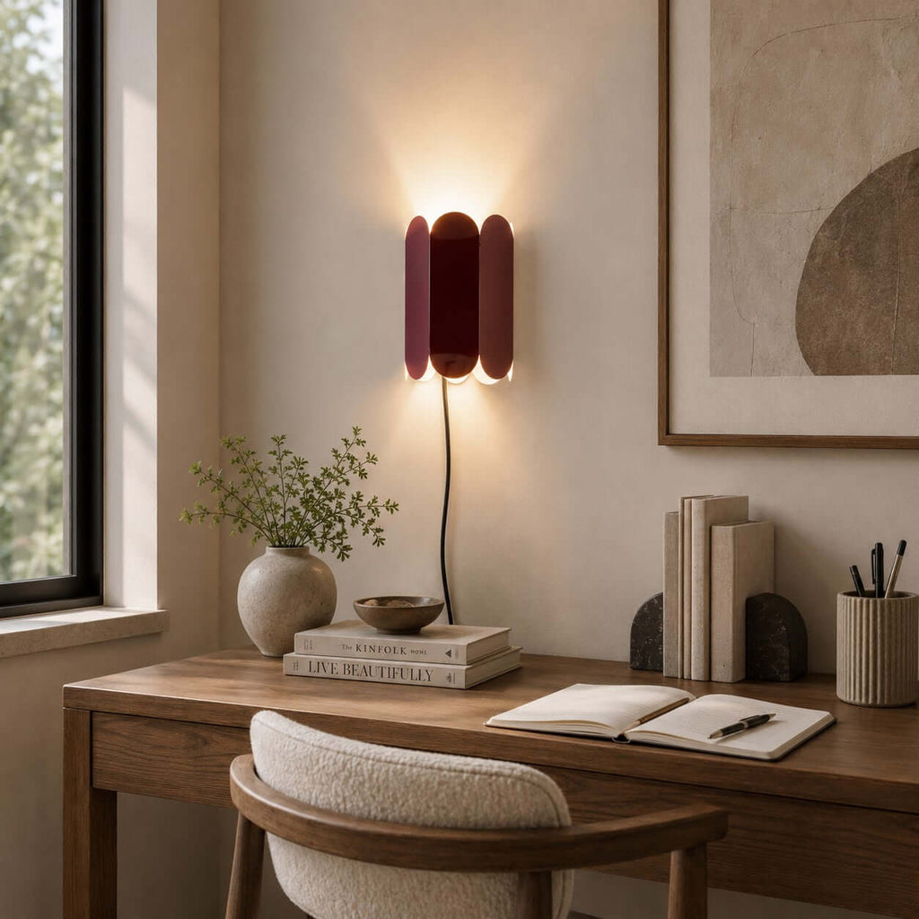 Cylora Plug In Wall Lamp