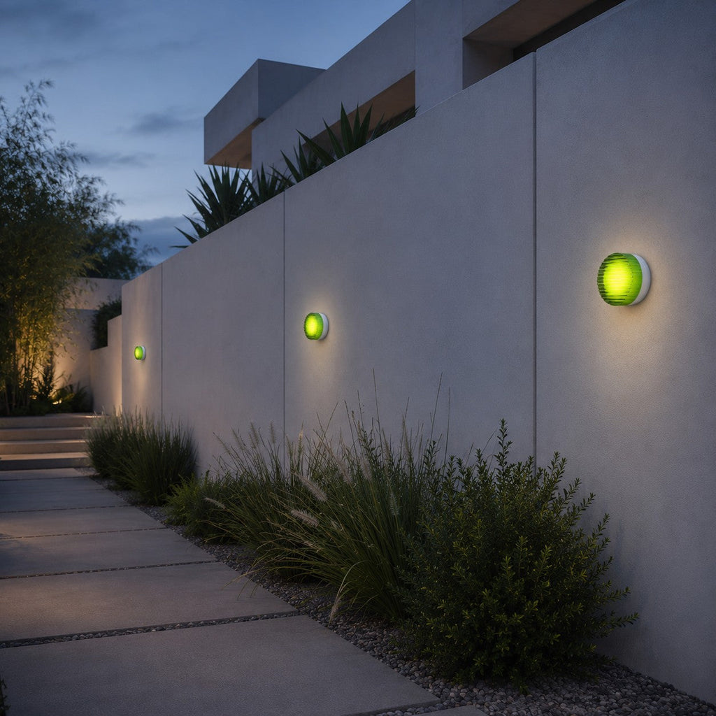 Dimple Outdoor Wall Sconce