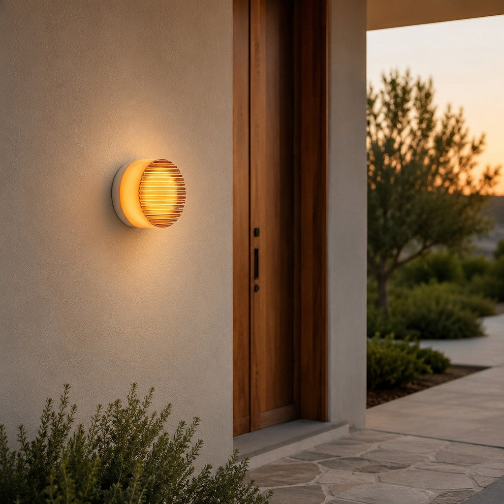 Dimple Outdoor Wall Sconce