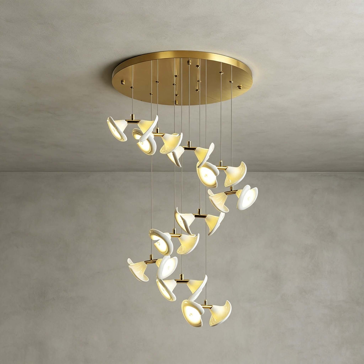 Ellery Stairs Chandelier