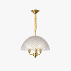 Vellune Art Deco Glass Pendant Light - Elvane