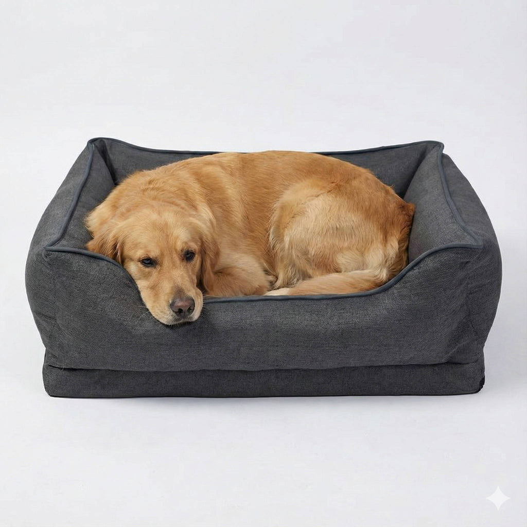 Dog Car Seat Bed - Orthopedic Anti Slip Back Seat Dog Bed