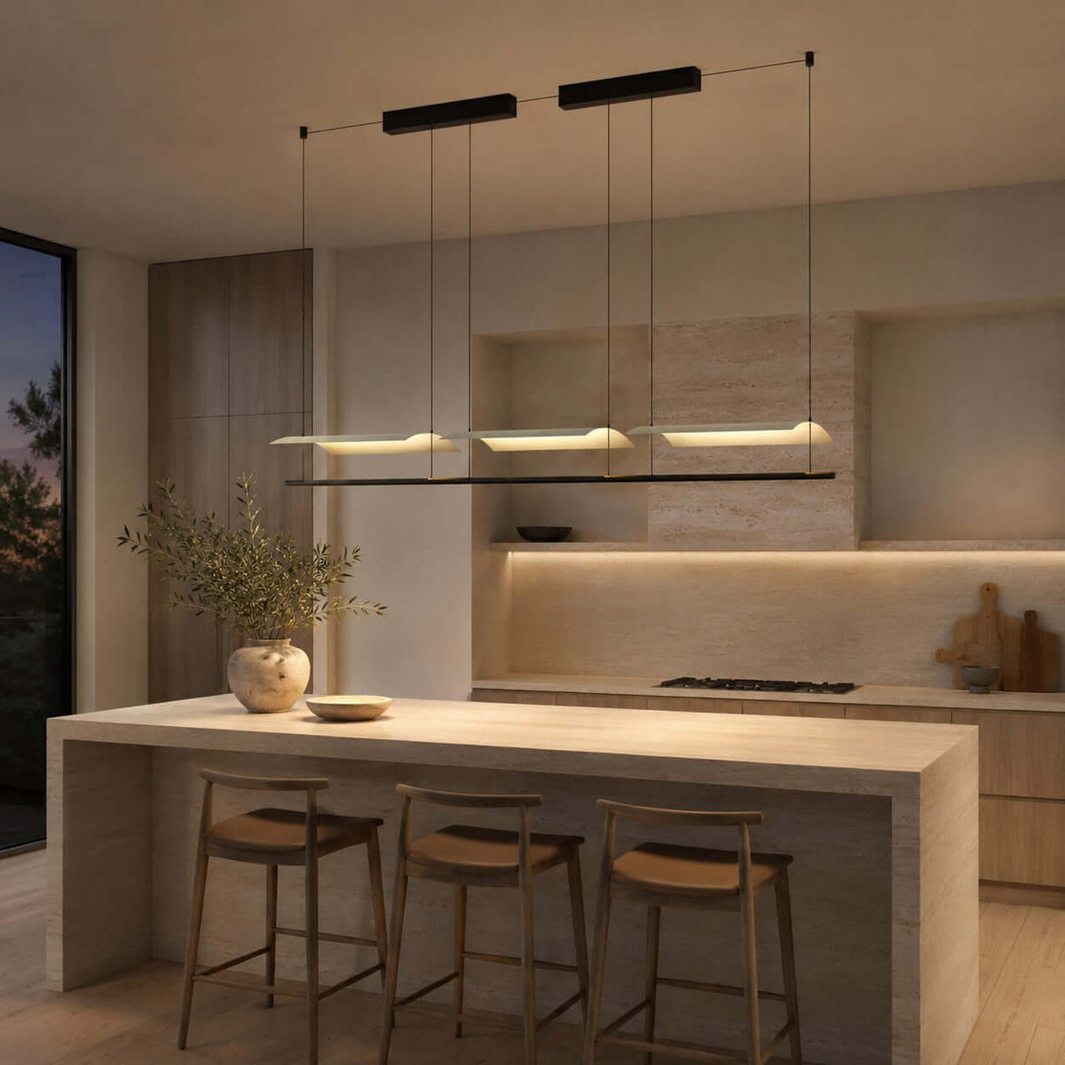 Liora Sheet LED Chandelier