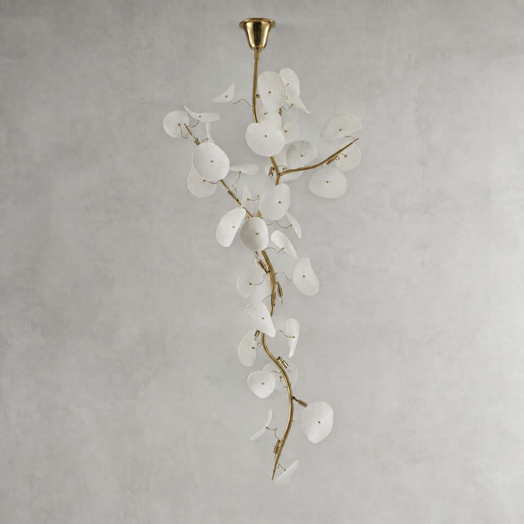Lotus Leaf Stairs Chandelier