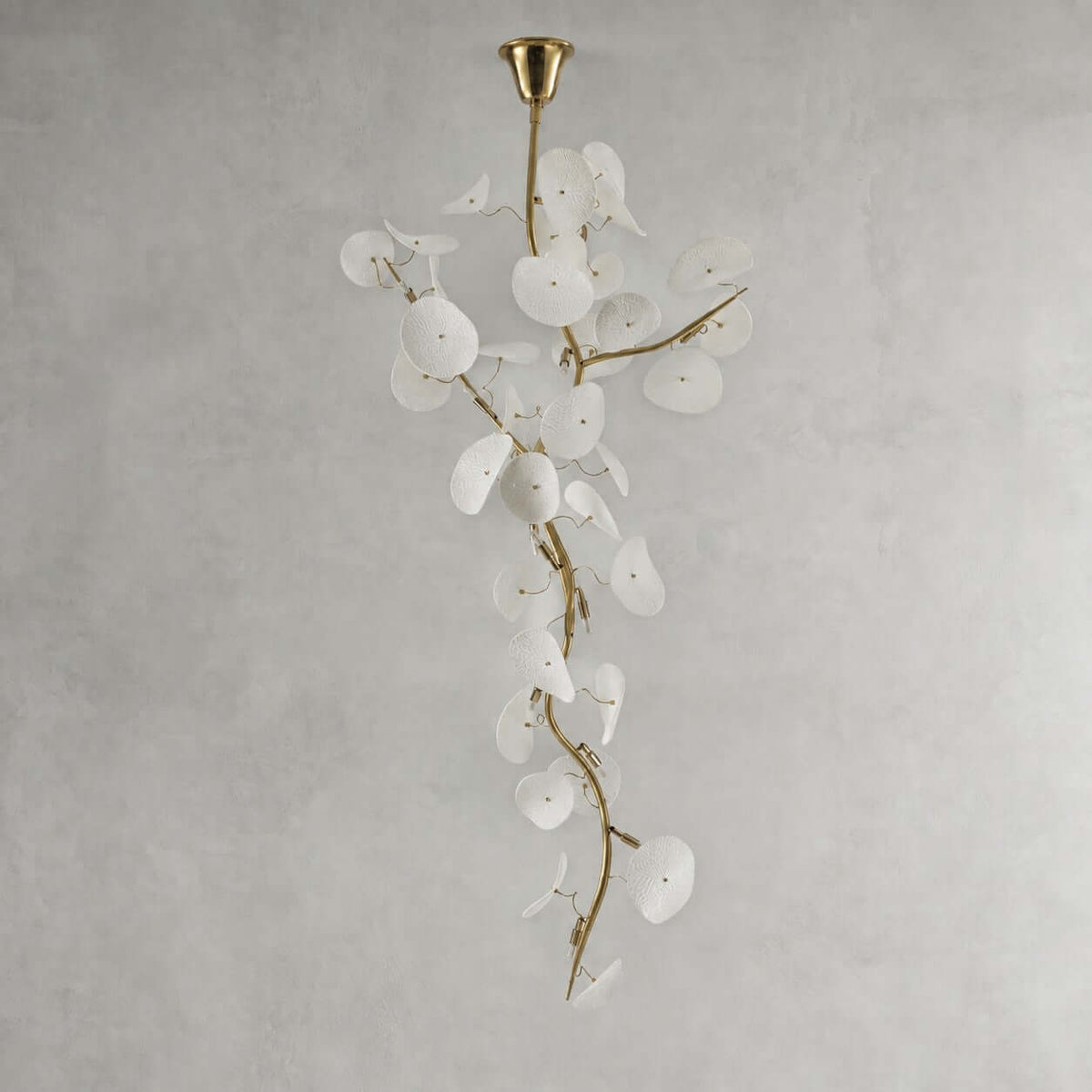 Lotus Leaf Stairs Chandelier