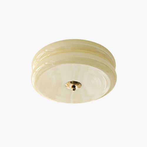 Vellune Art Deco Chrome Foyer Ceiling Light - Lurien