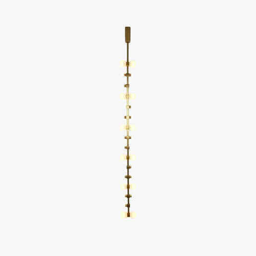 Vellune Art Deco Acrylic Staircase Chandelier - Nerelle