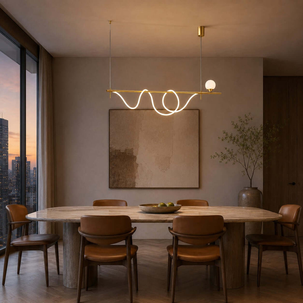 Novali Linear Chandelier
