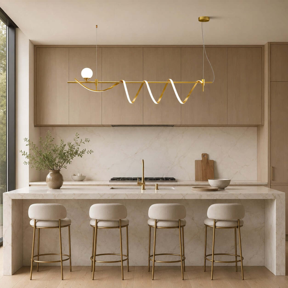Novali Linear Chandelier