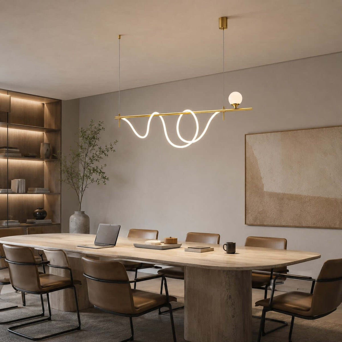 Novali Linear Chandelier