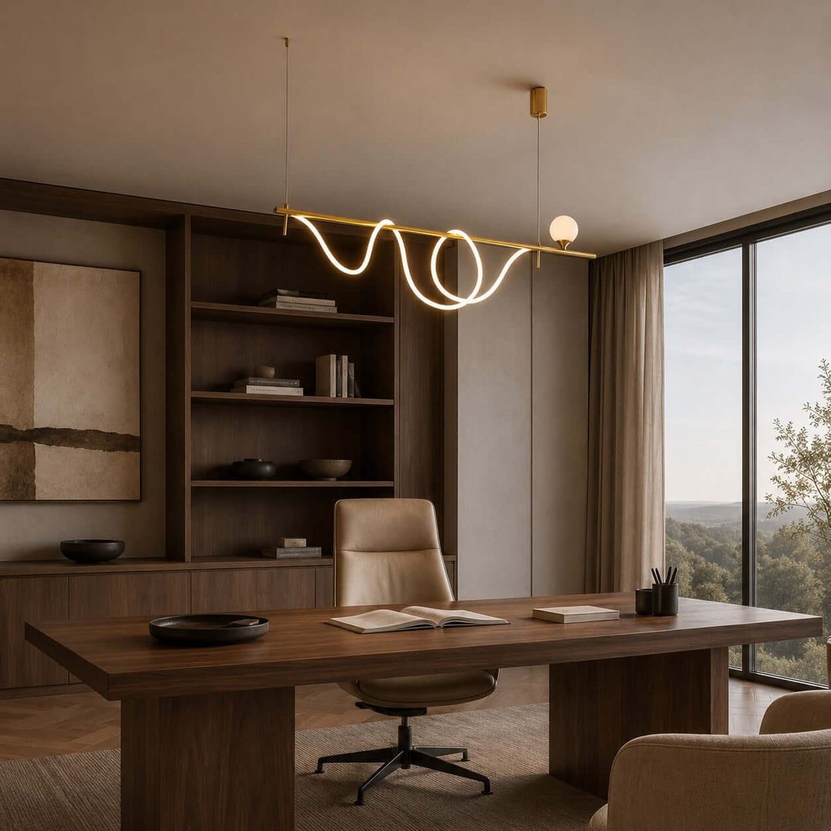 Novali Linear Chandelier