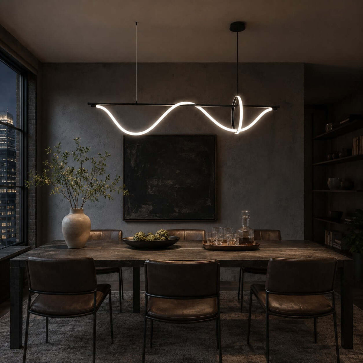 Onda Linear Chandelier