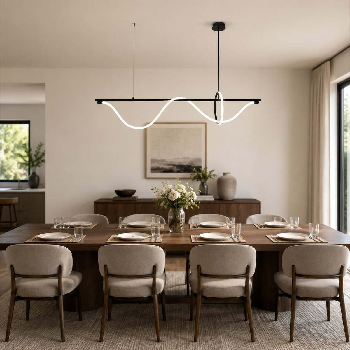 Onda Linear Chandelier