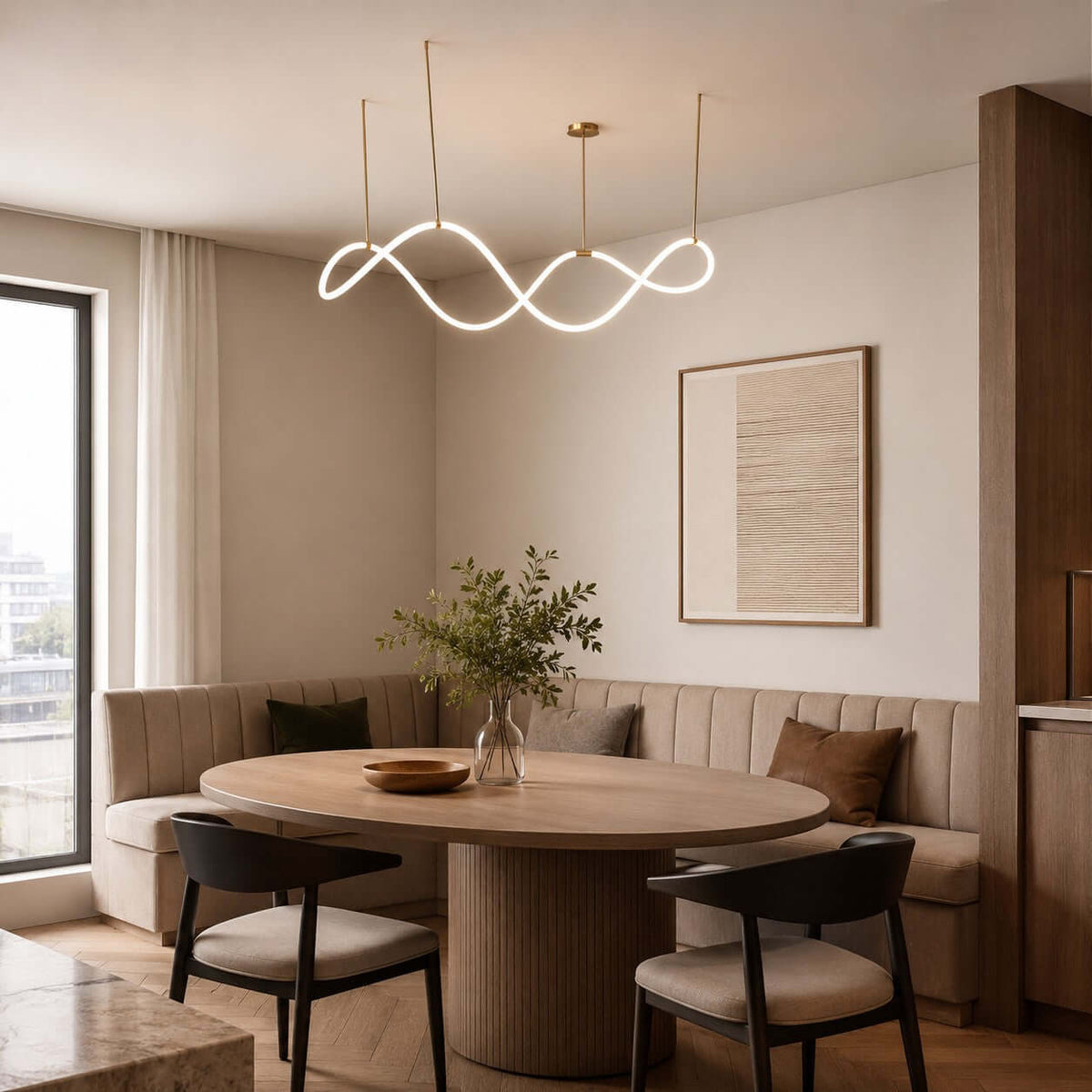 Ondelle Linear Chandelier