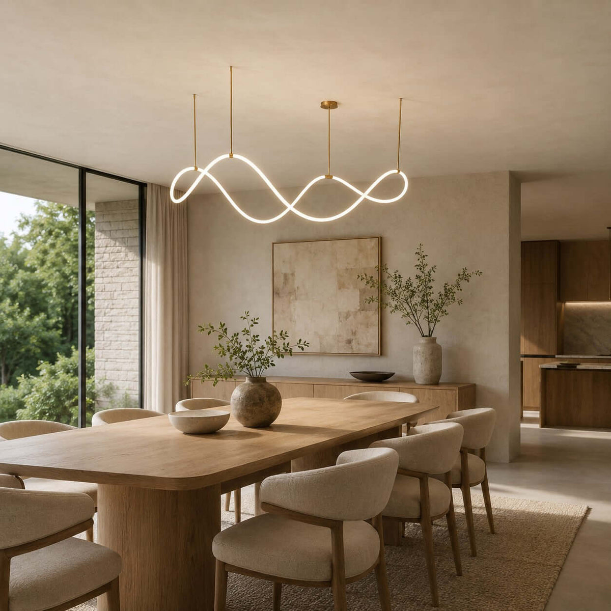 Ondelle Linear Chandelier