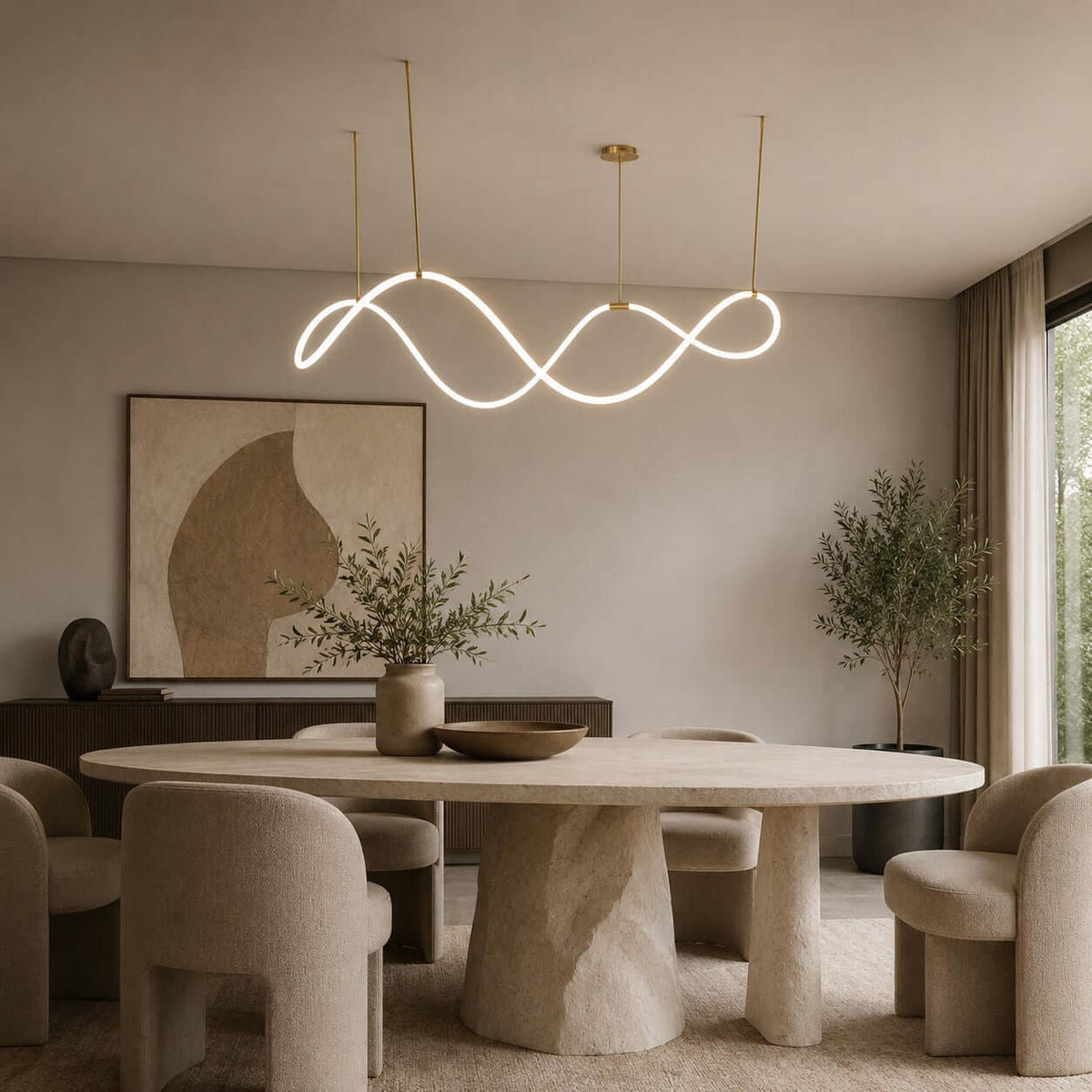 Ondelle Linear Chandelier