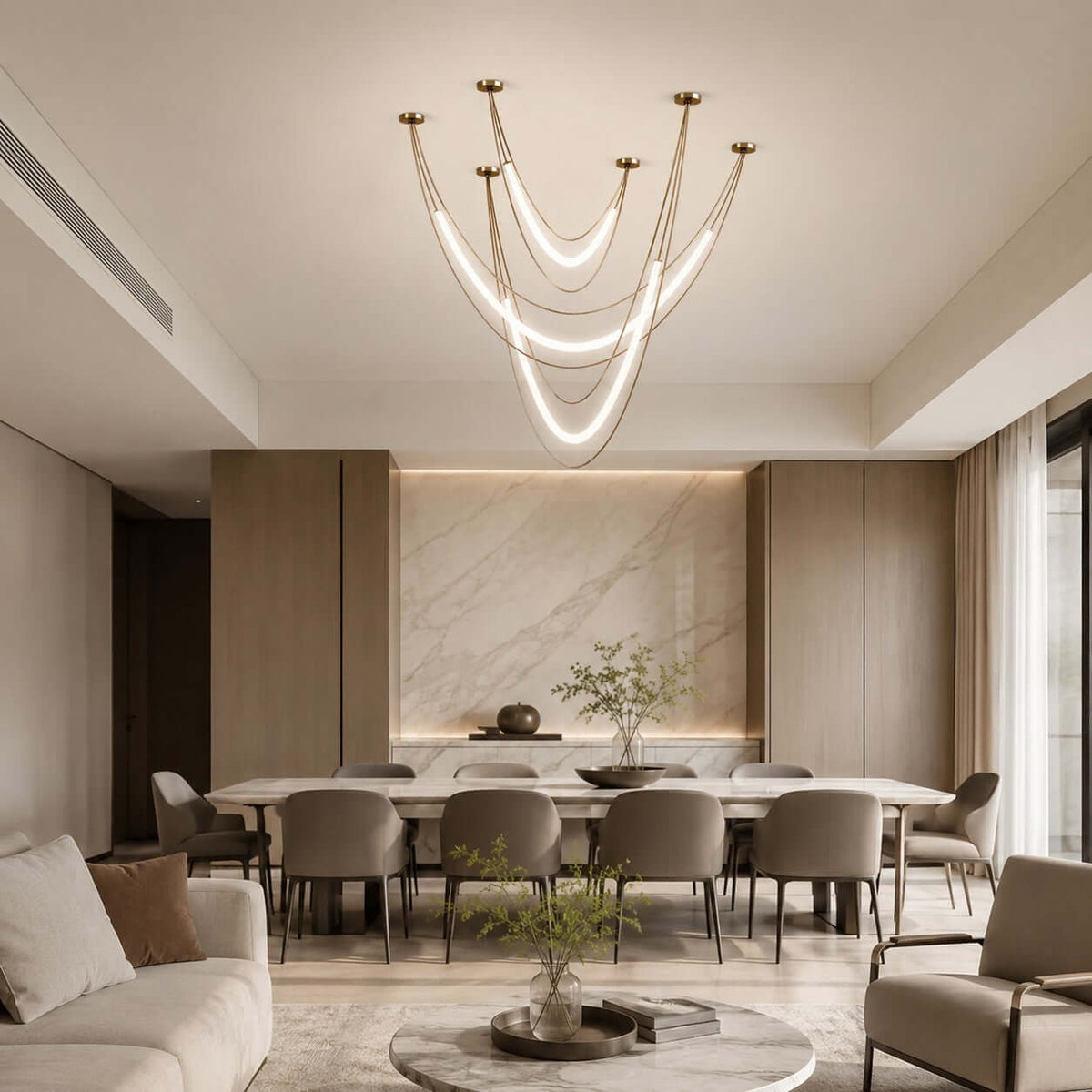 Ondine Linear Chandelier